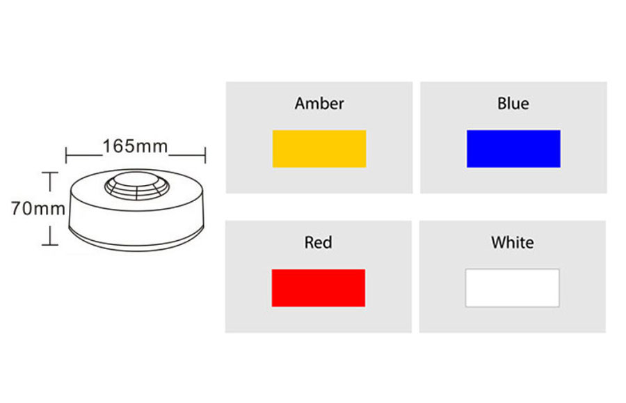 High Quality 30W LED Car Auto Emergency LED Warning Beacon