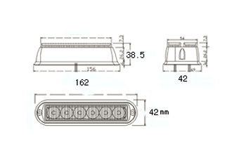 Emergency Strobe LED Beacon for Cars and Trucks