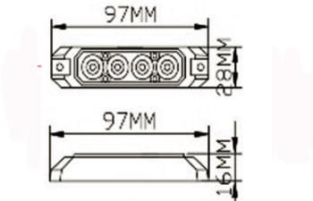 Emergency Strobe LED Beacon for Cars and Trucks