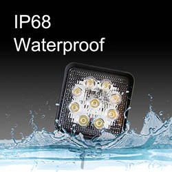 IP68 Waterproof 48W Spot LED Work Light for Trucks-3