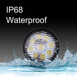 IP68 Waterproof 48W Spot LED Work Light for Trucks-3