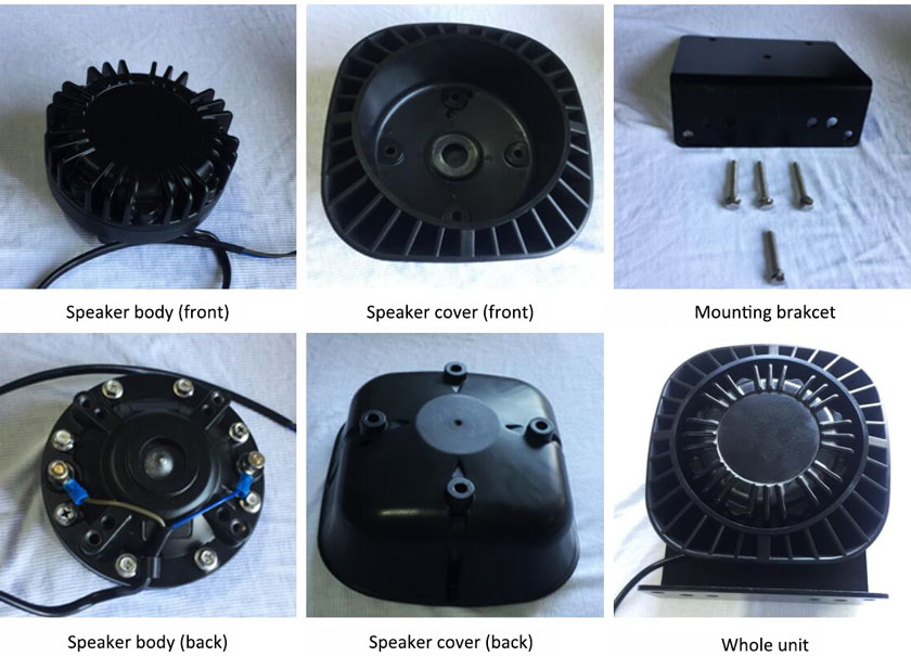 Details of 100 Watt Waffle Emergency Vehicle and Police Speaker